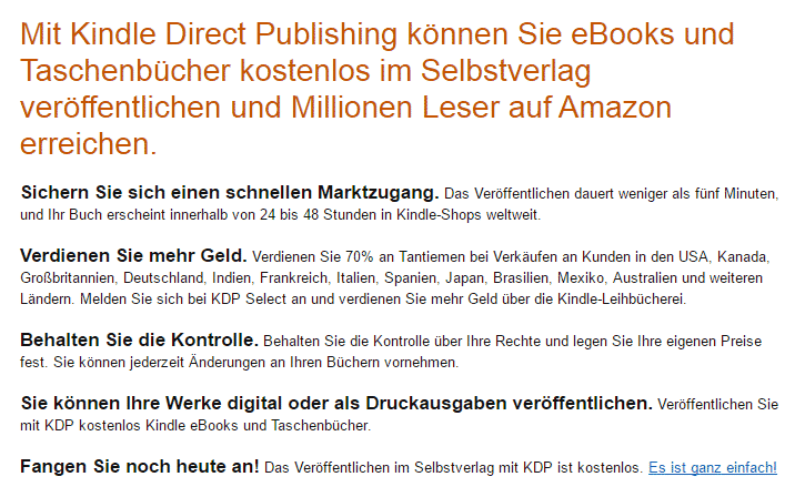 Geld verdienen mit Amazon KDP und eigenen E-Books