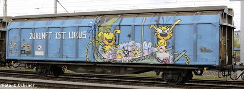 Hobbytrain Hbbillns Graffiti-Wagen SBB