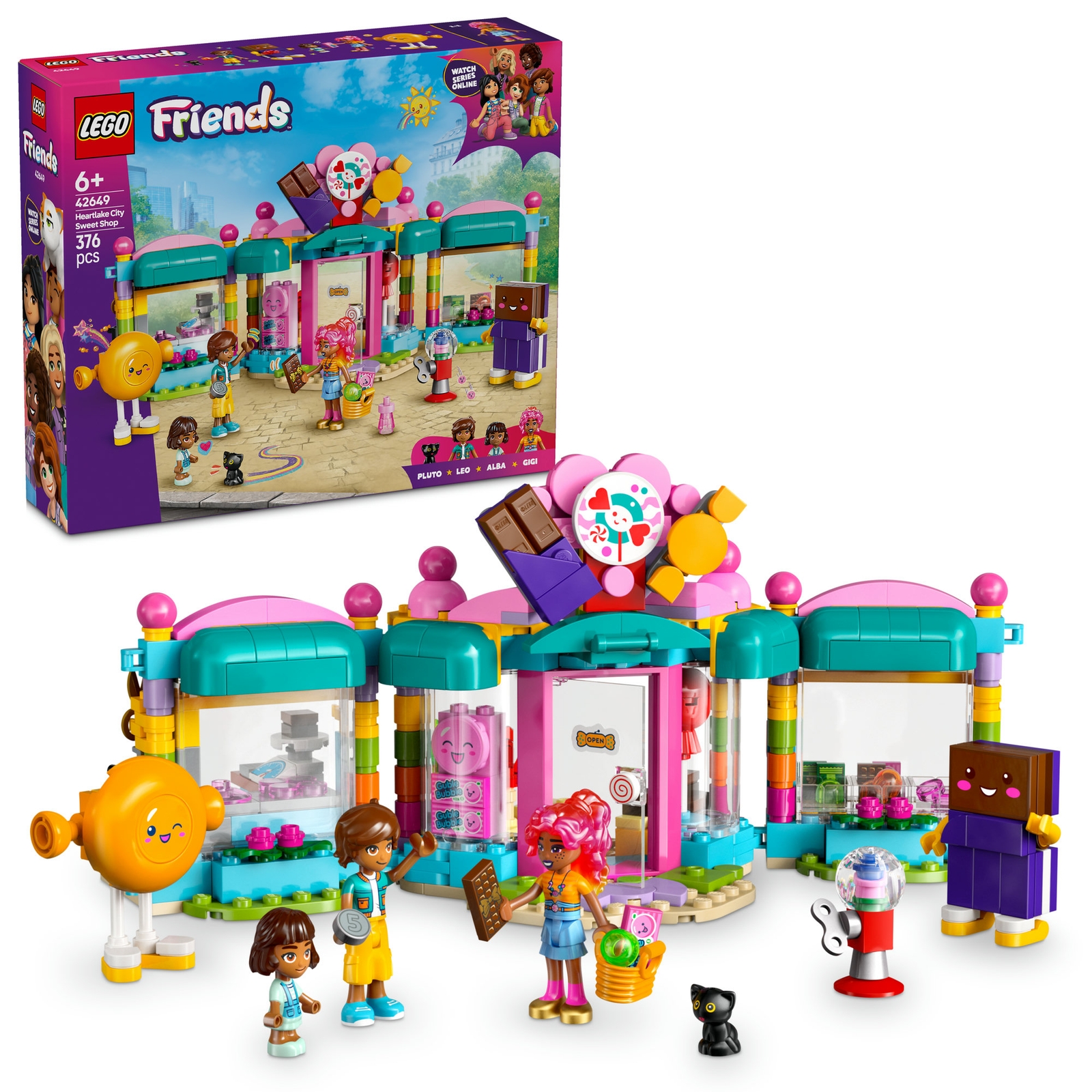 LEGO® Friends Herzlake Stadt Süßwarenladen