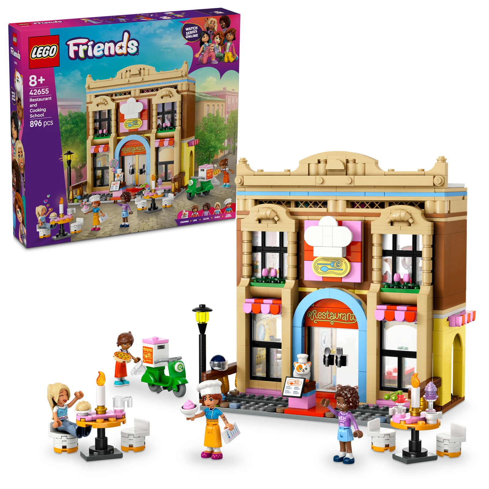 LEGO® Friends Restaurant und Kochschule Set